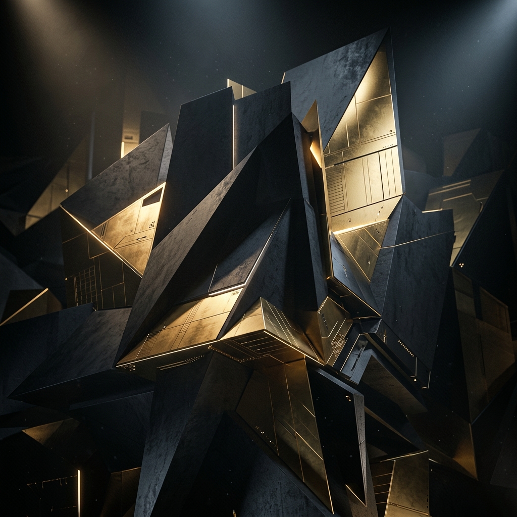 Abstract architectural structure
